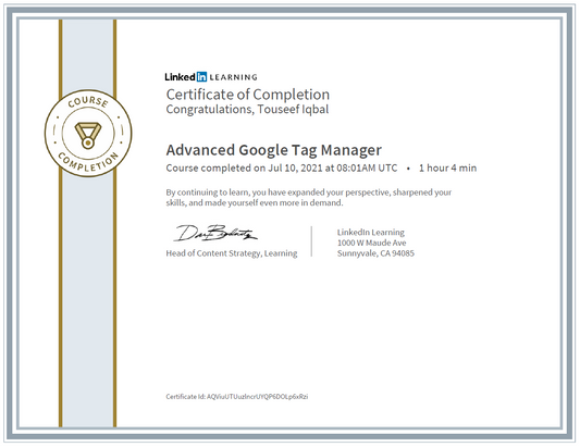 Advanced Google Tag Manager